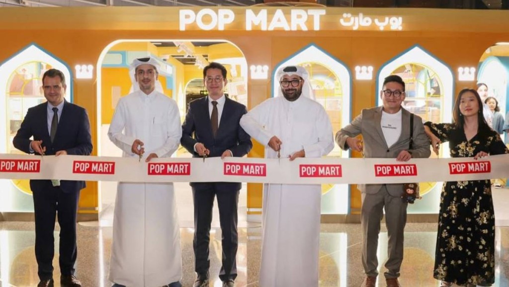 泡泡瑪特中東首家門店開業 7x24營業 盼成「全球旅行者交流情感空間」
