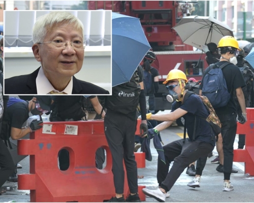 宋恩榮認為因小部分人的暴力而標籤一整代青年，有欠公允。資料圖片