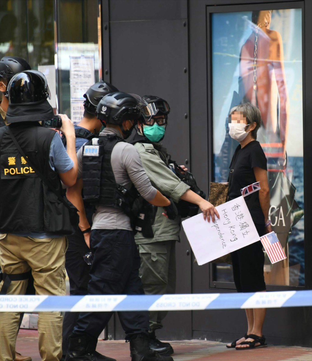 示威中被捕人士。資料圖片