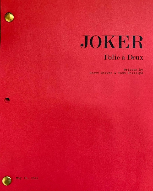 续集片名《Joker︰Folie à Deux》，意思是「二联性精神病」的法文。