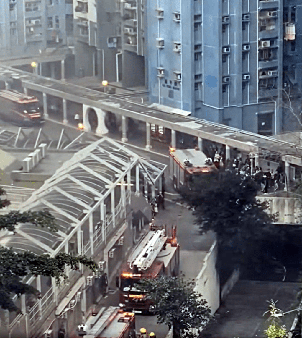 消防到場將火救熄。fb：消防群組