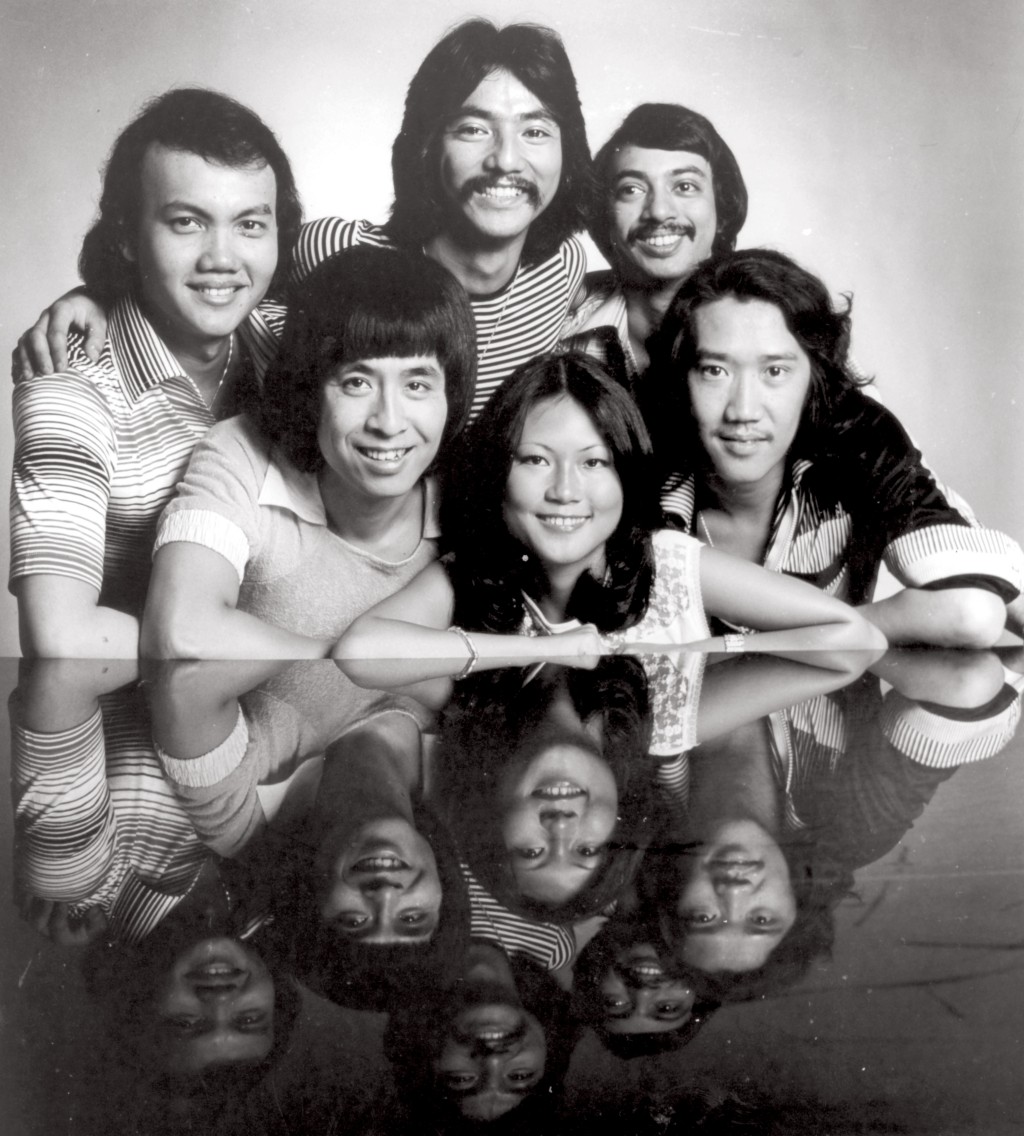 葉振棠70年代，陳潔靈、鍾定一等組成樂隊組合Topnotes。