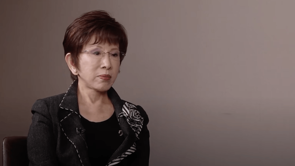 前國民黨主席洪秀柱。網圖