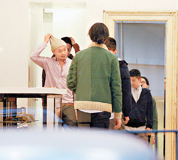 ■阿Jan與友人空手而回。