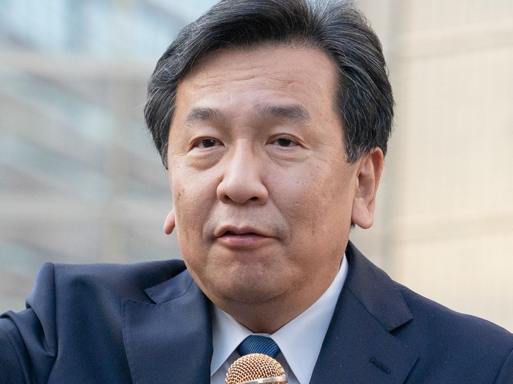 立憲民主黨主席枝野幸男。網上圖片