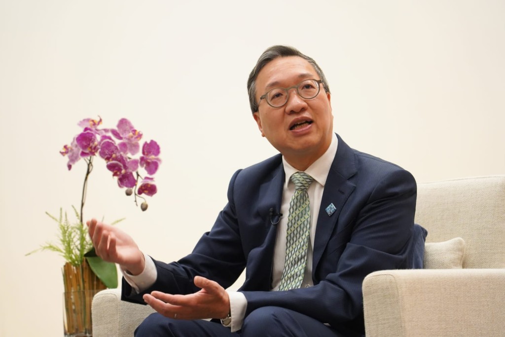 律政司司長林定國。 律政司司長林定國。