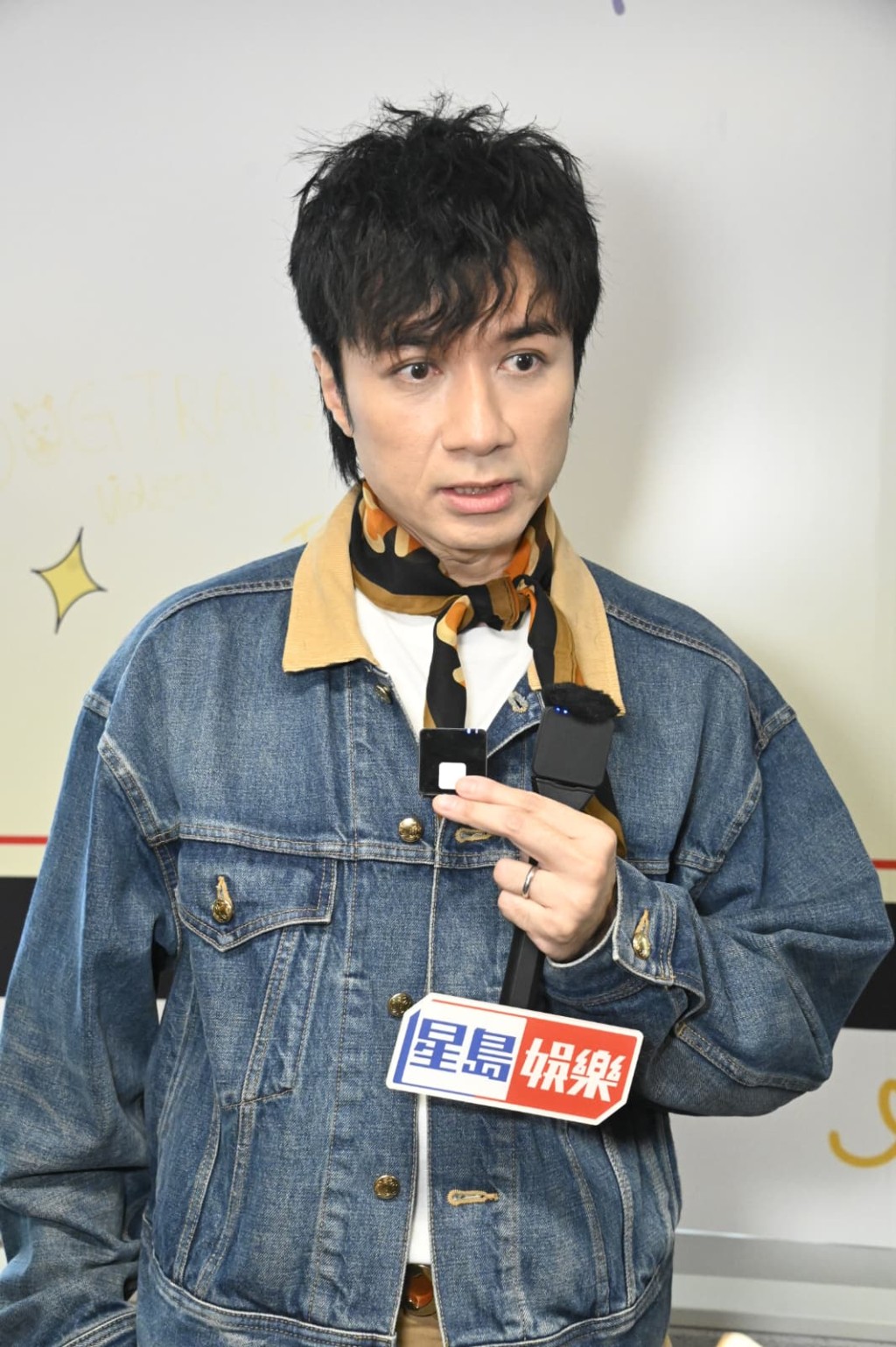 古巨基以網上頻道創辦人身份出席活動。