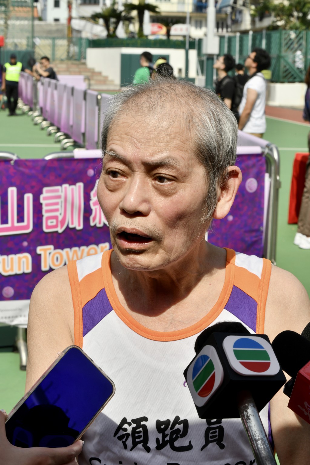 72岁参赛者谭景洋无缘进入决赛。资料图片