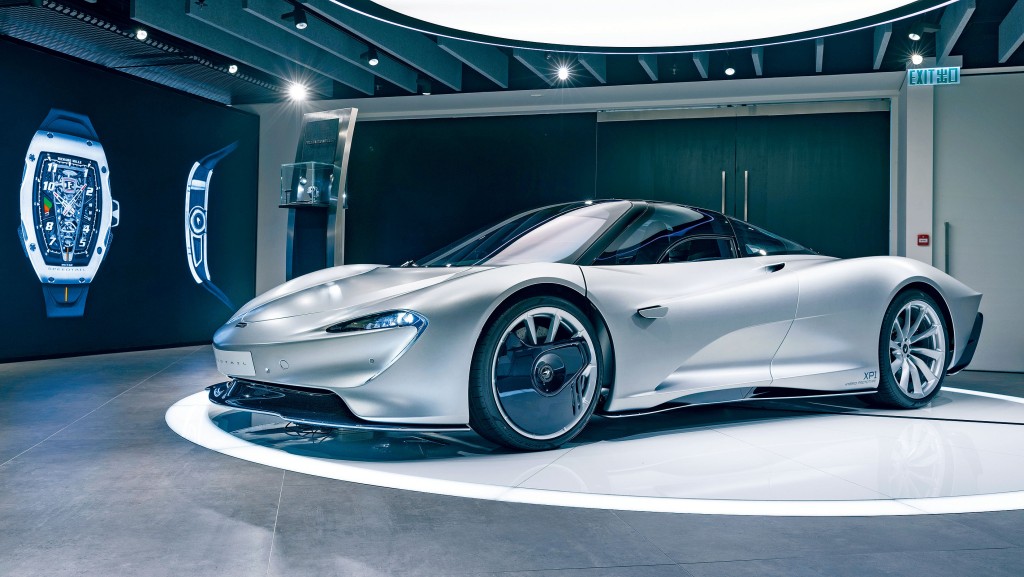今次是McLaren和Richard Mille首次合辦的主題展，兩位難得一見主角同場現身。