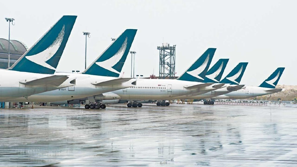 國泰航空獲Skytrax評為全球最清潔航空公司。