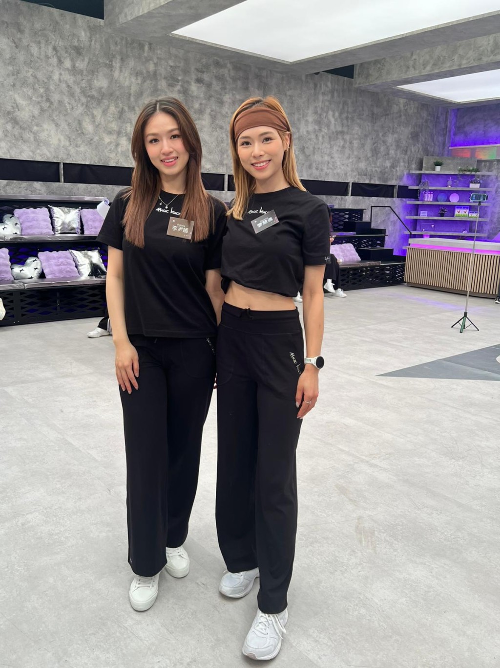 李尹嫣話入團受訓後，深感一山還有一山高。