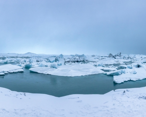 北極圈海冰覆蓋值降至40年第二低。 Unsplash圖片