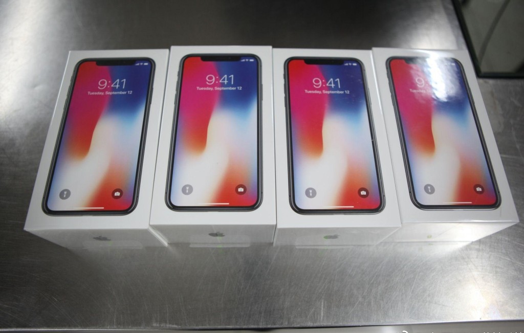 涉案4部iPhone X