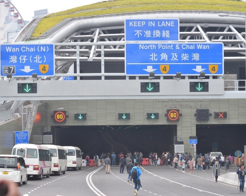 中環灣仔繞道將於本月20日通車。