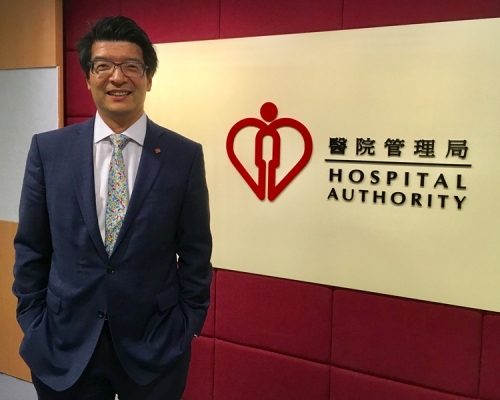 醫管局總辦事處人力資源主管彭飛舟。資料圖片