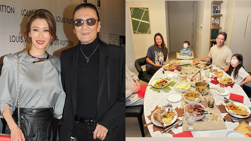 謝賢兩外孫容貌意外曝光  謝婷婷火速刪圖保障私隱  囡囡生父成謎繼父視如己出