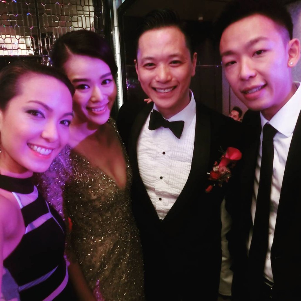 Saraki當年同老公去飲胡杏兒結婚喜酒。(ig圖片)