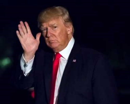 美國總統特朗普讚金正恩精明。AP