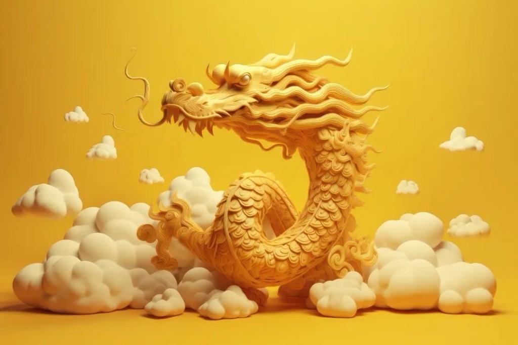在中國，龍是尊貴的，代表好運吉祥。