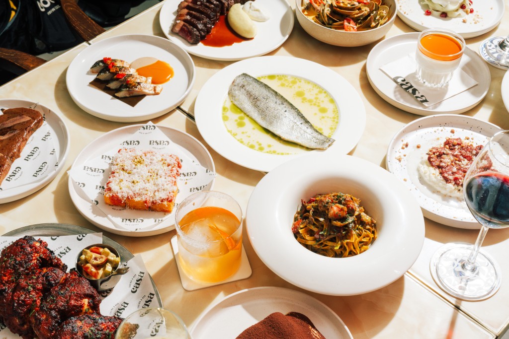 意大利餐廳Casa Cucina的主廚兼創辦人Anthony Cheung，為新店設計全新餐單。