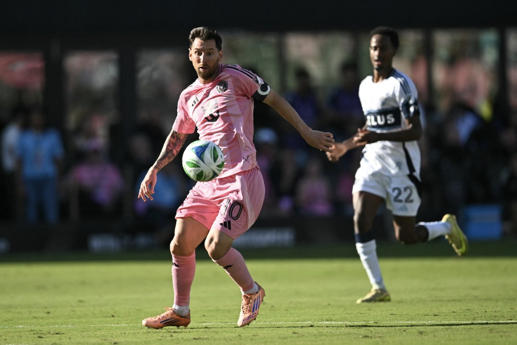 美斯在關鍵時刻交出2次助攻。法新社 美斯在關鍵時刻交出2次助攻。法新社