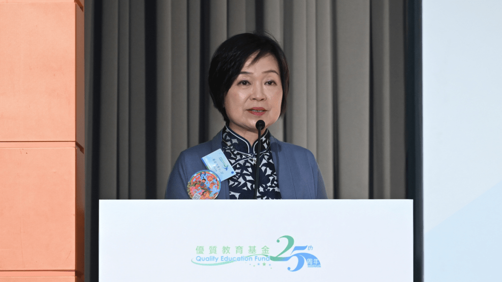 蔡若蓮指未聽聞教師因參與反修例事件,沒有定罪卻無法隨團到內地。政府新聞處圖片