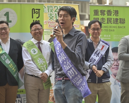 陳嘉朗希望有市民承租辦事處。資料圖片