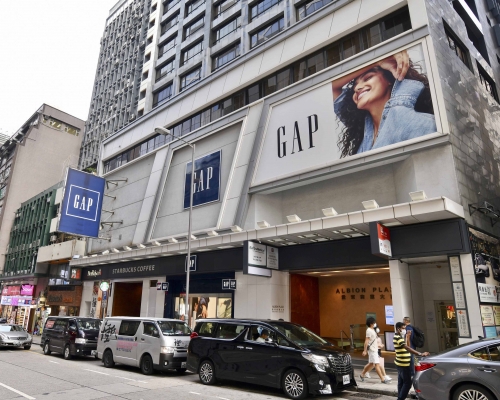 美國時裝品牌GAP「撤出」加連威老道巨店。
