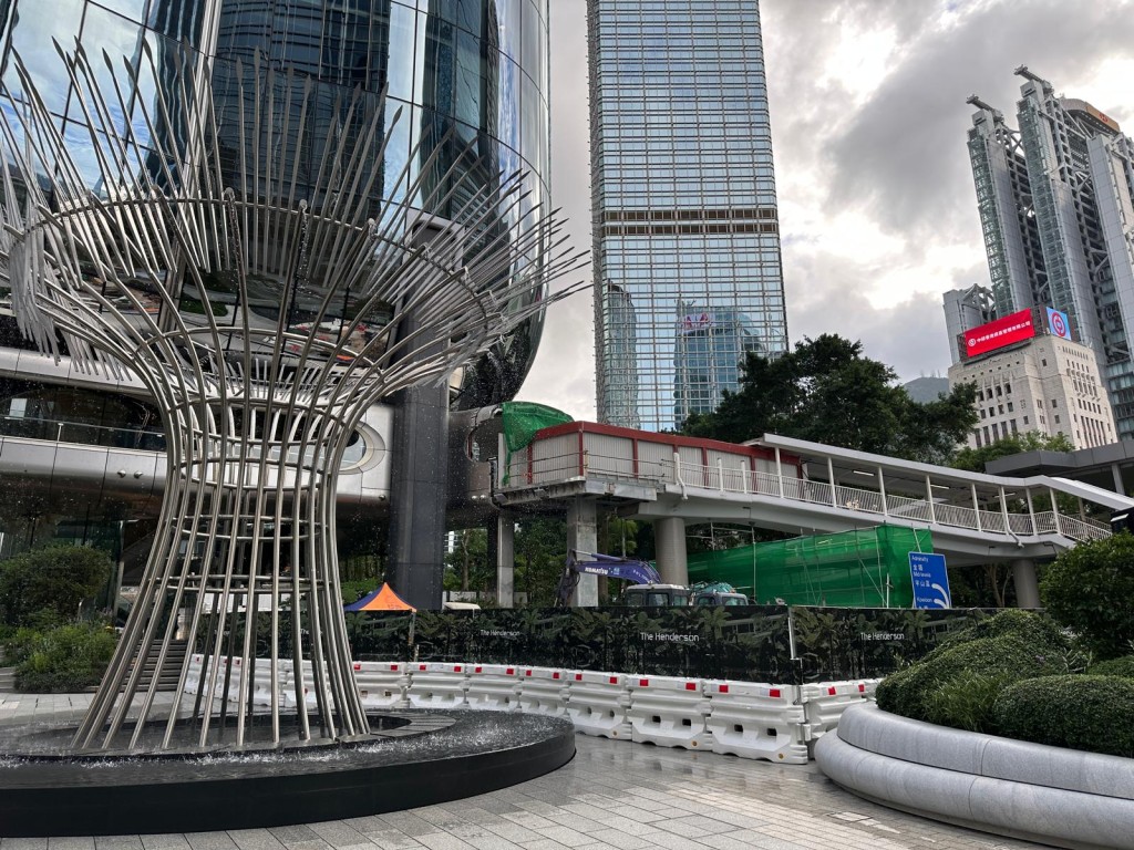 現場為中環美利道與琳寶徑交界一個地盤。