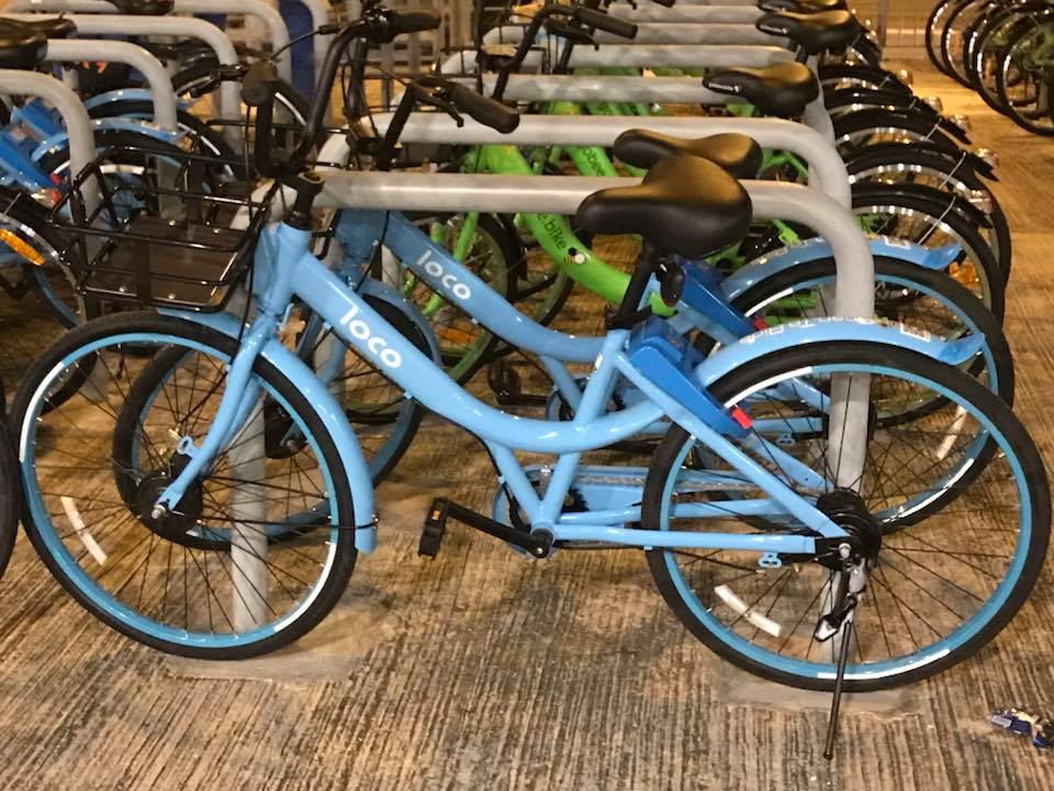 香港第二間，2017年加入「共享單車」大混戰的Locobike。資料圖片