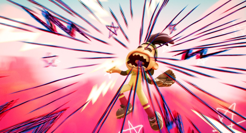 《贏定輸》宇文以笑遮醜。 《贏定輸》宇文以笑遮醜。