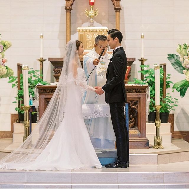 去年結婚。