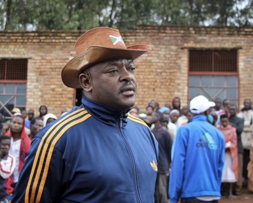 布隆迪總統恩庫倫齊扎（Pierre Nkurunziza）   美聯社資料圖片