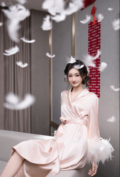 陳雪凝和李瑞濱17日在山西舉行婚禮。微博