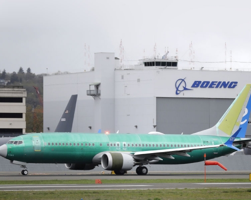 波音 737 MAX。AP資料圖片