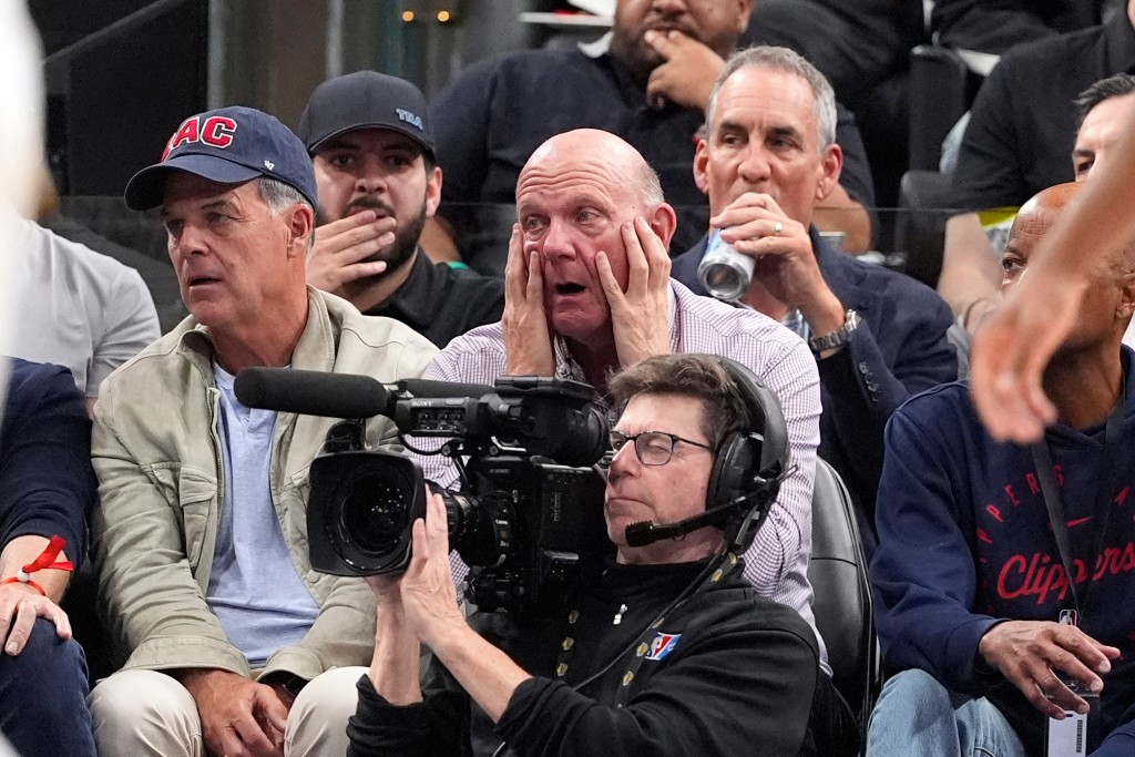 快艇班主波曼(Steve Ballmer)停止联盟和球队活动一年。AP