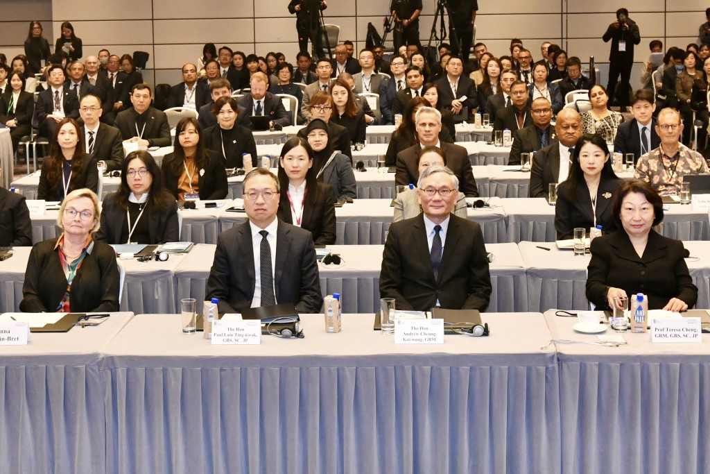 「第六屆聯合國國際貿易法委員會亞太司法高峰會2025」今日在會展舉行。