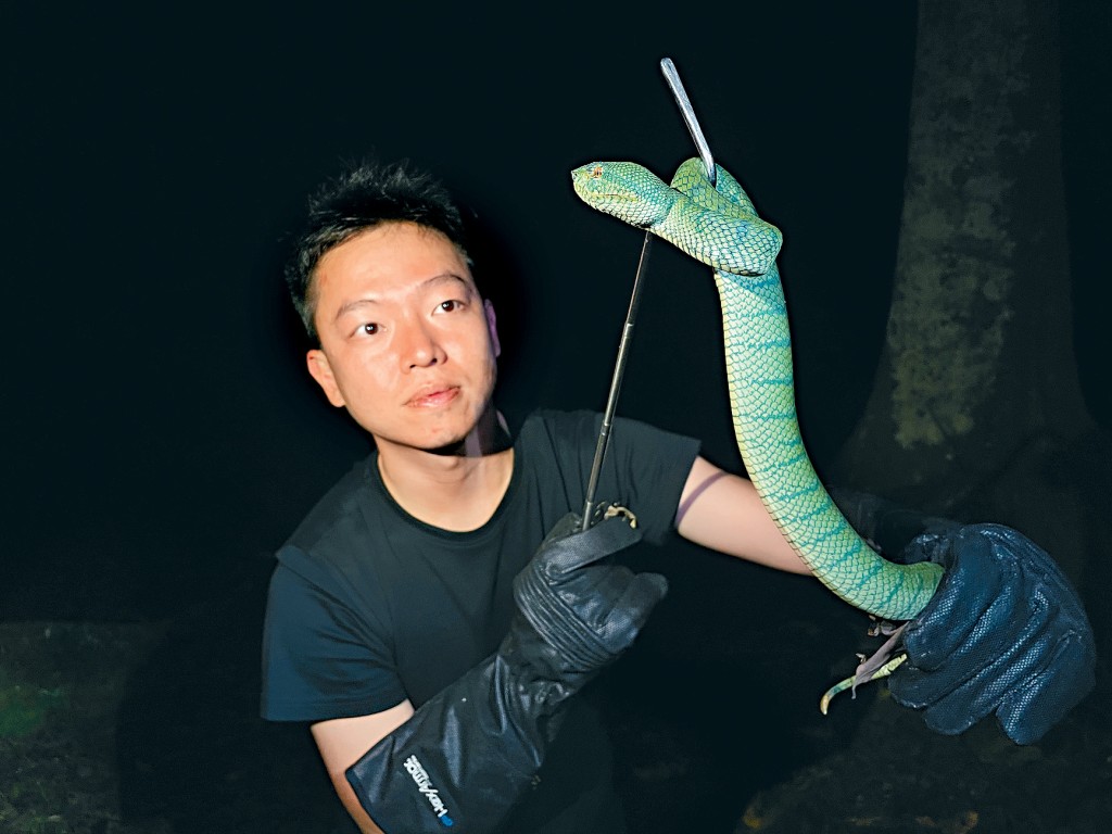 李詠豪本身是動物迷,成功將興趣化為工作,幹勁十足。