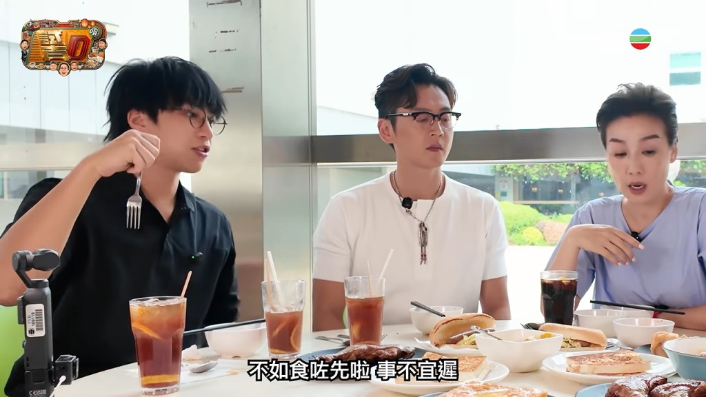 張振朗對雞髀情有獨鍾。 張振朗對雞髀情有獨鍾。