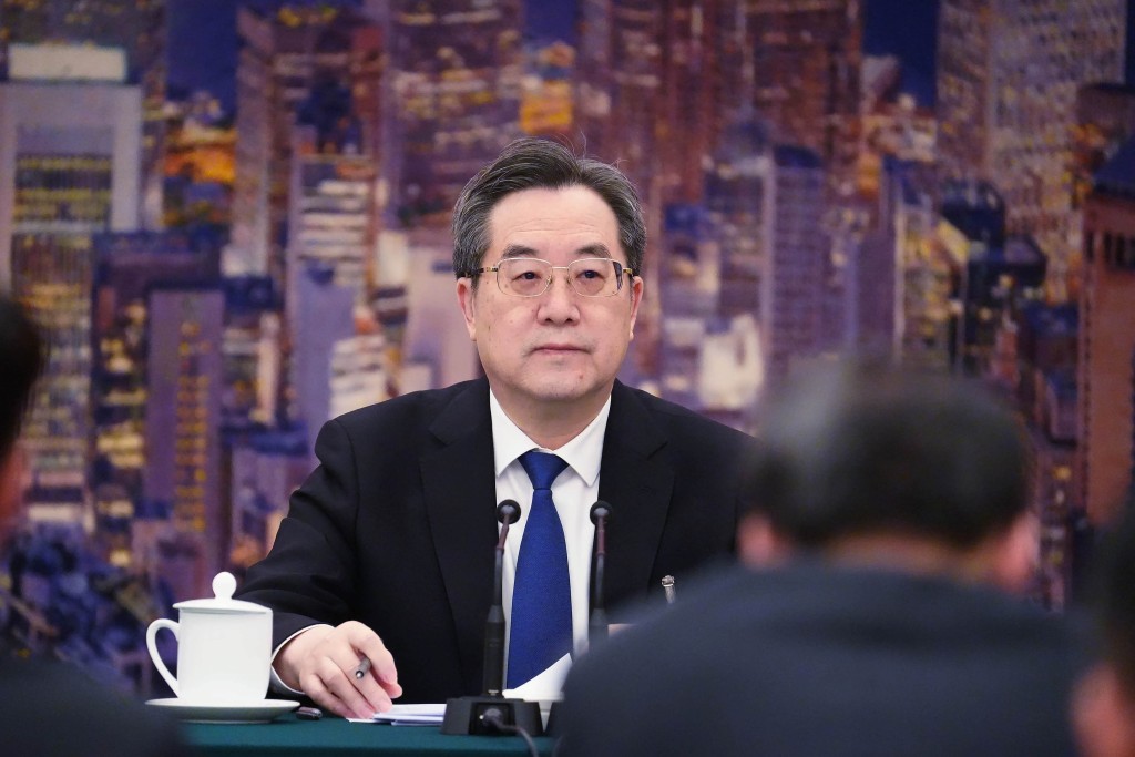 主管港澳事務的國務院副總理丁薛祥。