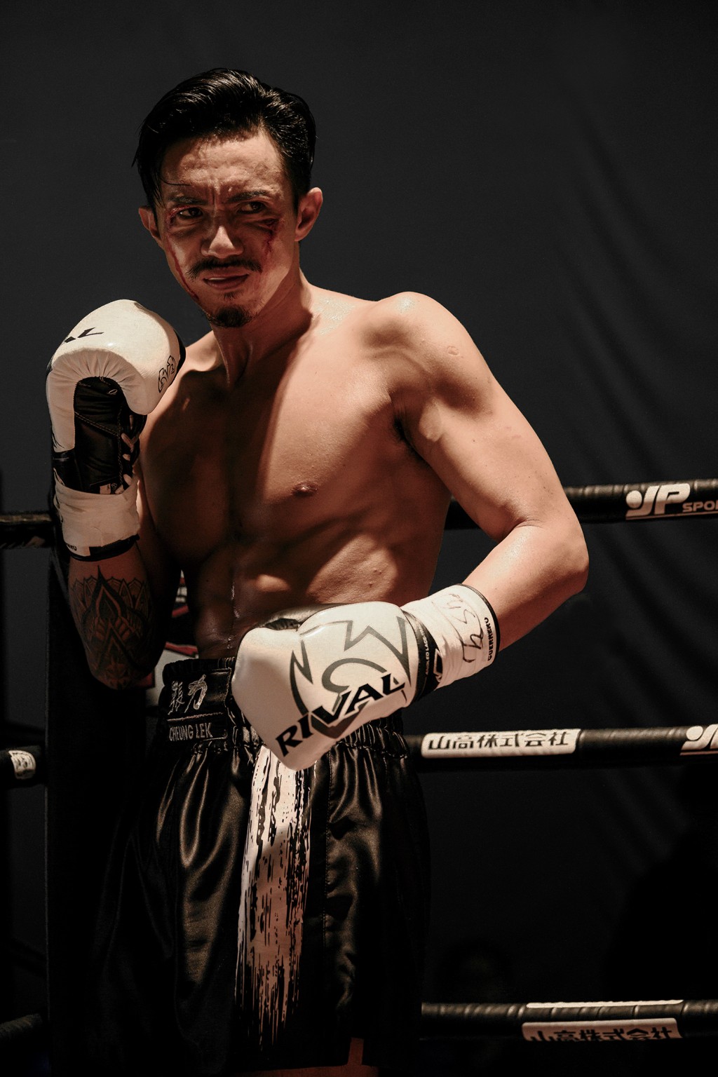 張繼聰為此拳手身形操練了兩年。