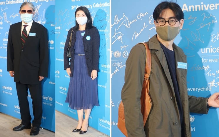 郭晶晶和老爺霍震霆前後腳現身支持慈善活動。