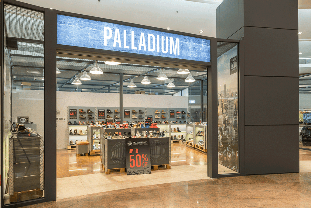 Palladium也可在九龍灣九展名店倉找到。