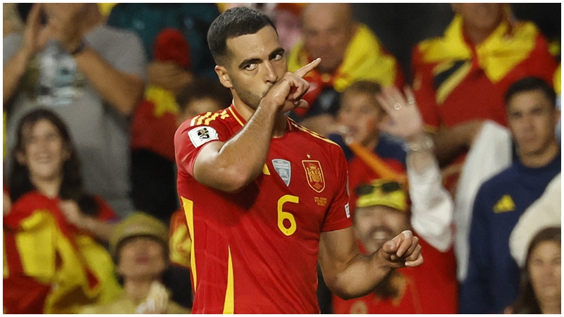 米基爾馬連奴是西班牙的尖刀。REUTERS