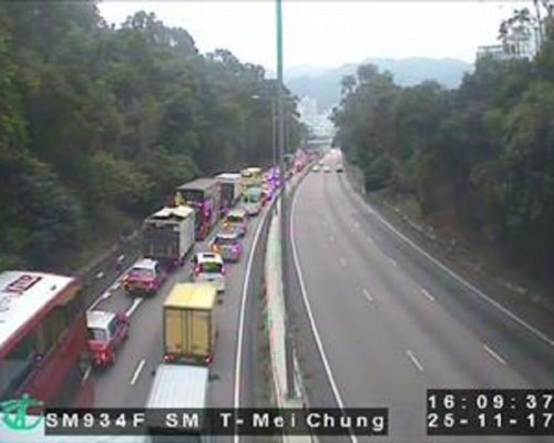 城門隧道沙田出口