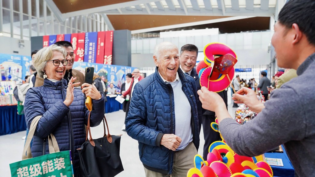 今年「五一」,入境旅客也大增超過一倍。 中新社 今年「五一」,入境旅客也大增超過一倍。 中新社