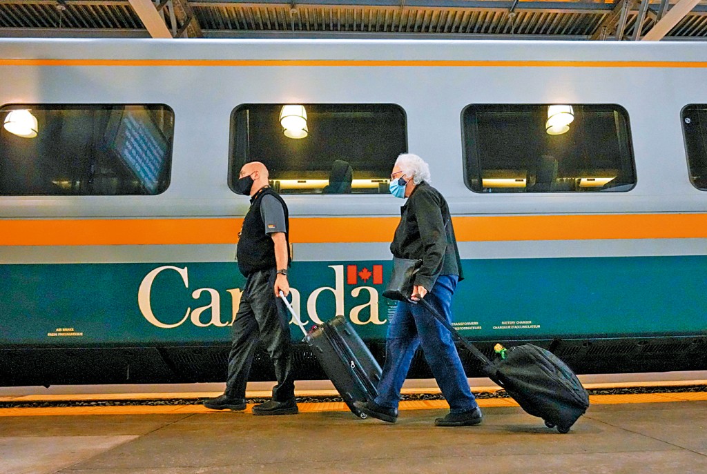 加拿大多倫多的聯合火車站。