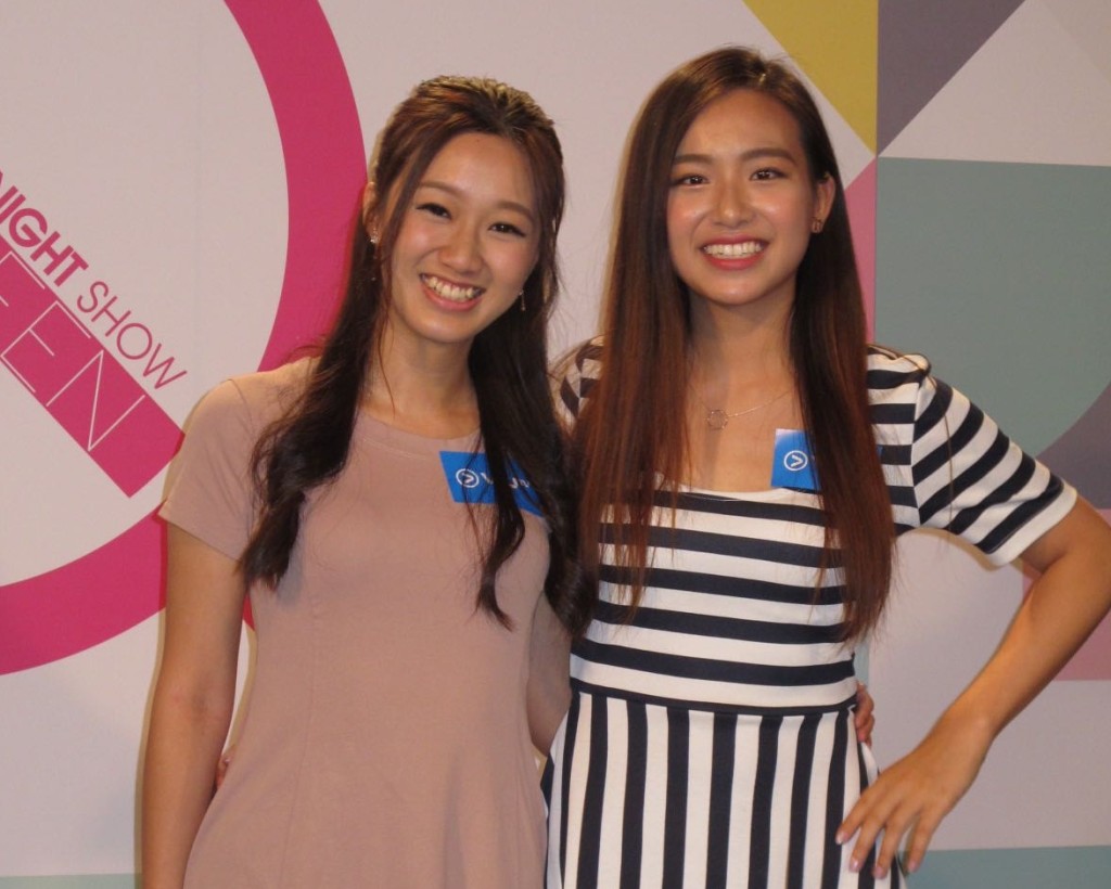 陳曉婷與范莎莎再接再厲。