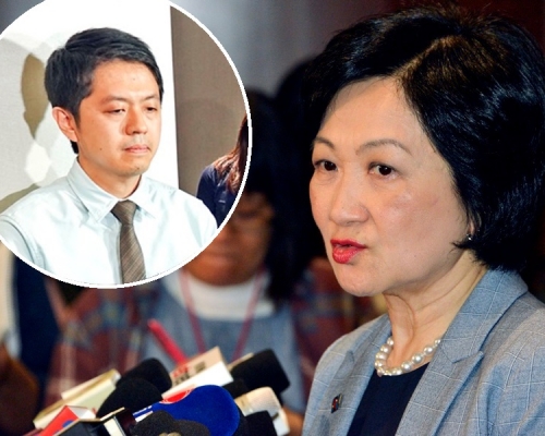 葉劉去信提出譴責許智峯，稱已獲多名建制派支持。資料圖片