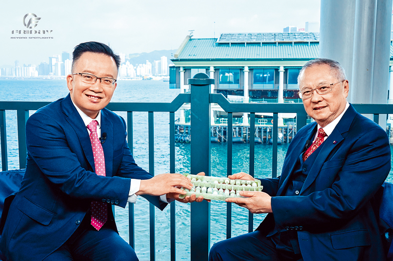 張宇人與陳曉峰合照。